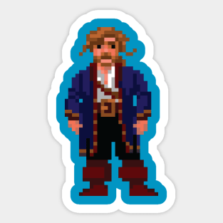 Monkey Island 2 Guybrush Threepwood Sticker